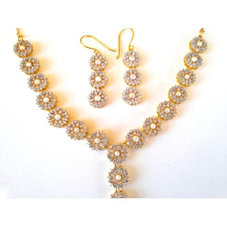 Pearl Necklace Set